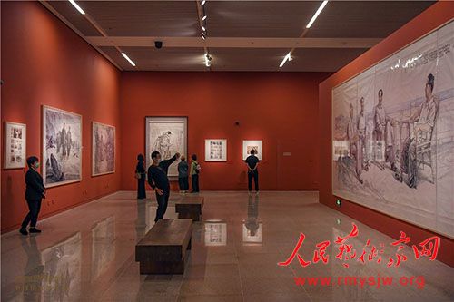 “艺术为人民――刘文西艺术大展”在中国国家博物馆隆重举办